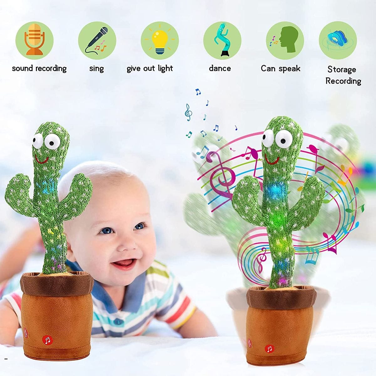 Dancing Cactus Baby Toy