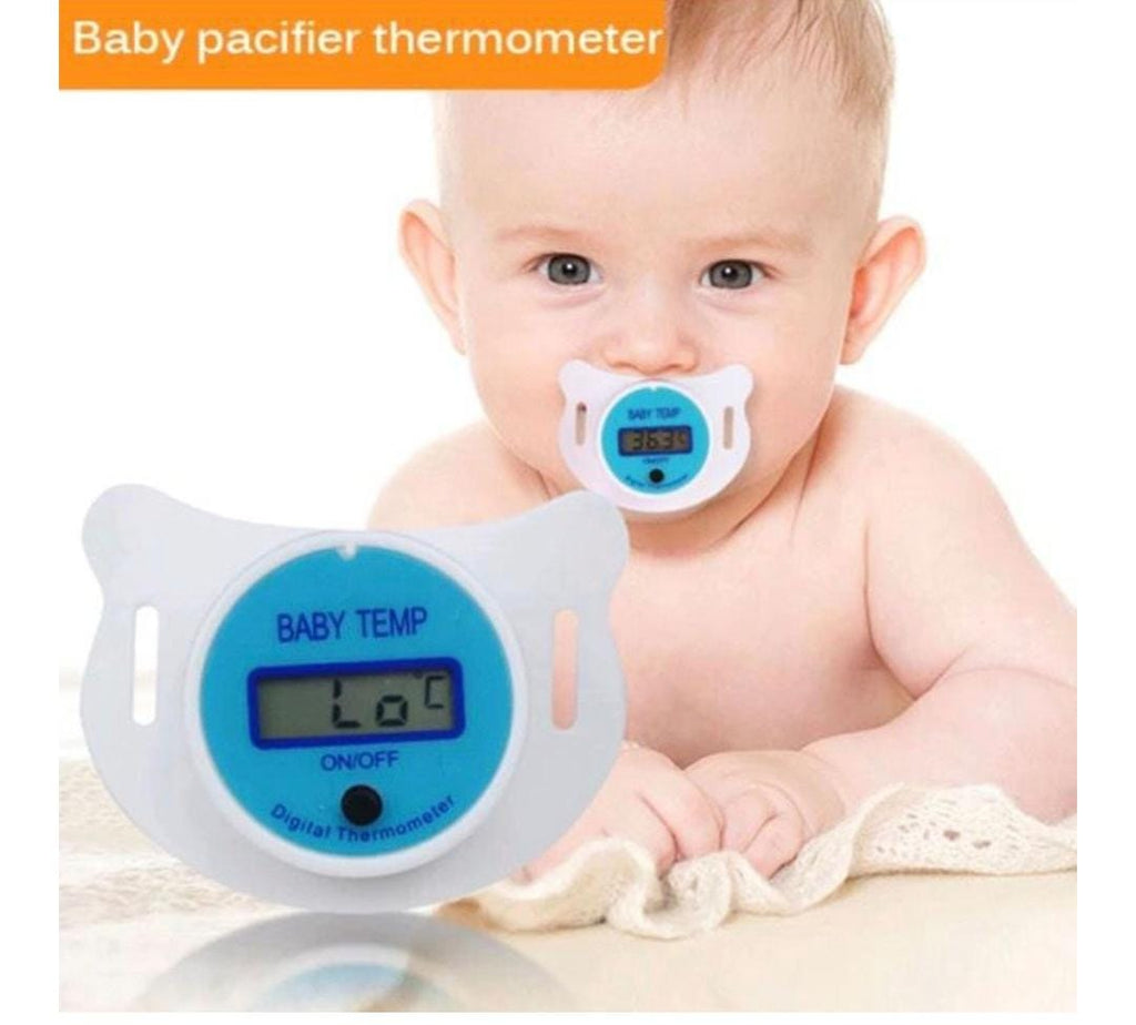 2 in 1 Electronic Silicone Baby Pacifier With Thermometer