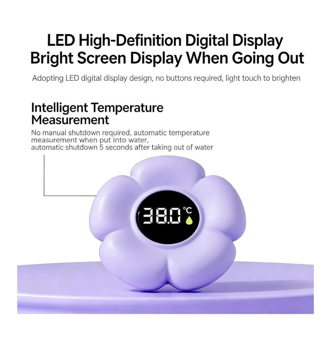 Bath Thermometer With LED Display