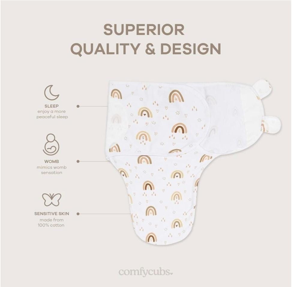Swaddle And Hats Baby Blanket