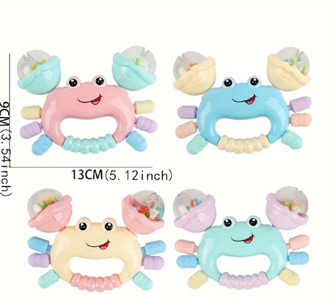 Crab Rattle Toy