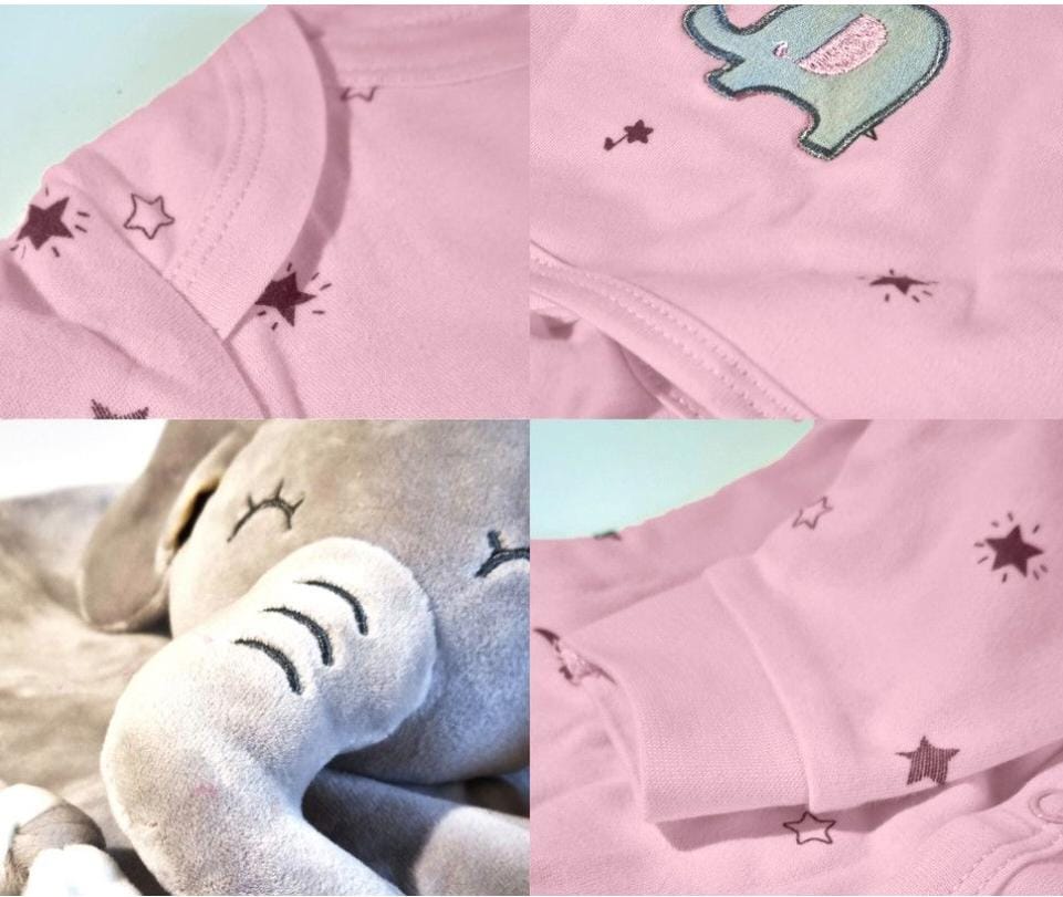 10 Piece Newborn Baby Clothing and Comforter Blankie Baby Shower SET PINK