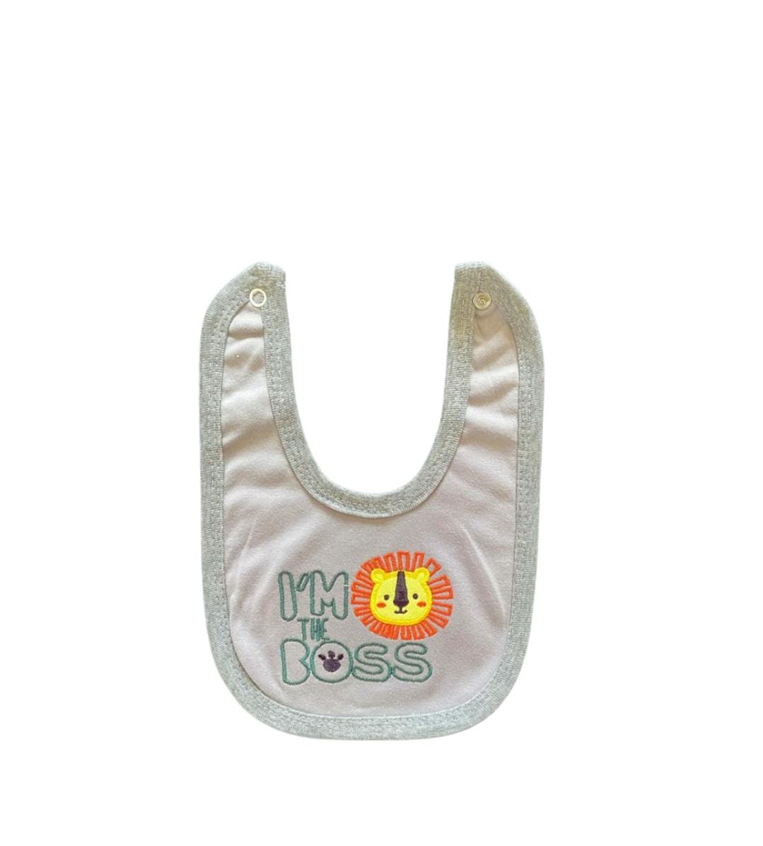 Newborn Essentials Baby Clothing Starter Set 8 Piece Grey Lion