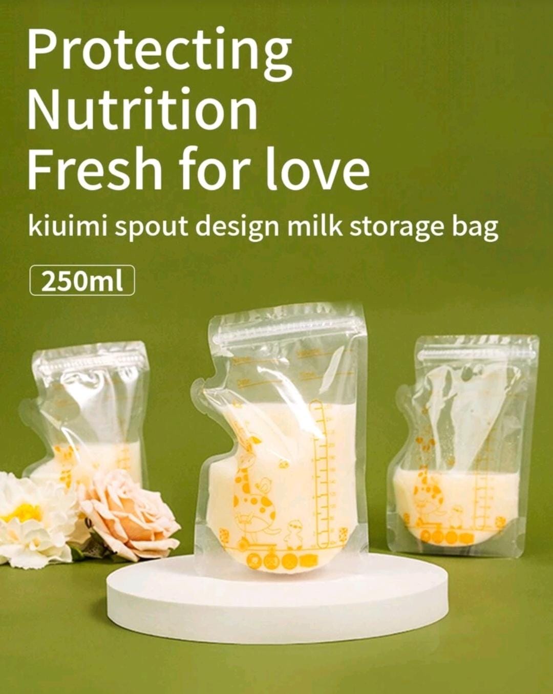 30PCS Breastmilk Storage Bags 250ml