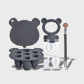 Baby Feeding & Teething Set - Silicone Food Feeder with Pacifier Clip