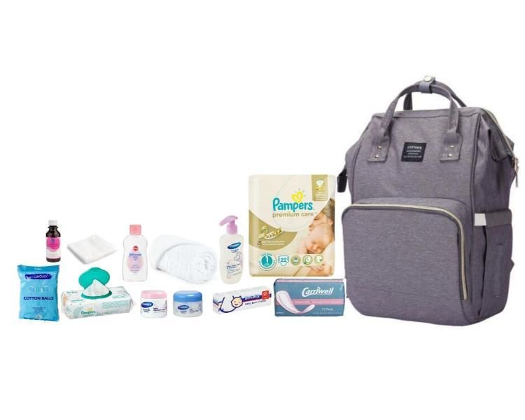 PRE-PACKED baby Hospital bag
